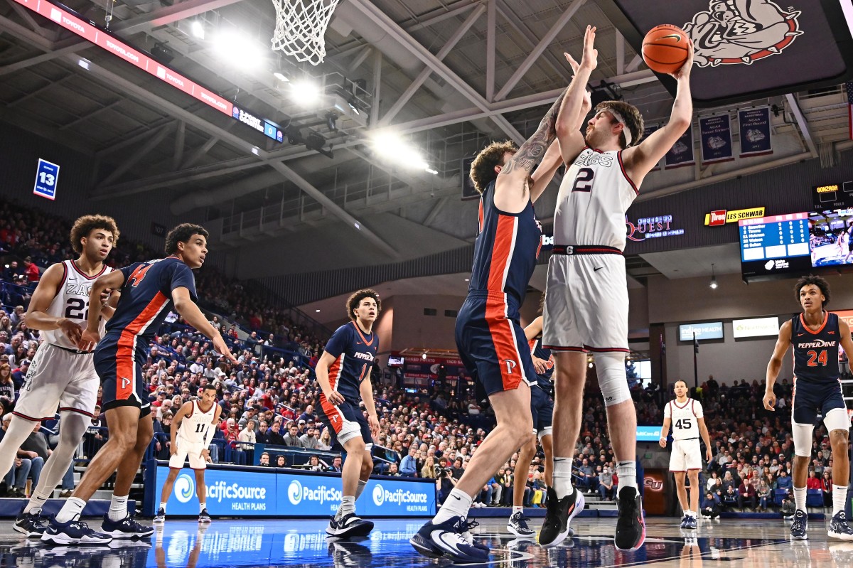 Gonzaga Bulldogs Pepperdine Waves70