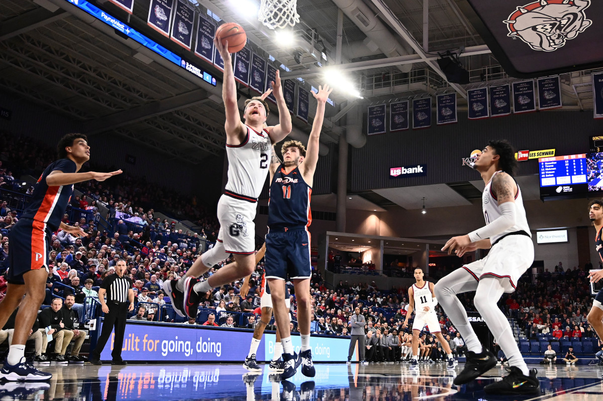 Gonzaga Bulldogs Pepperdine Waves52