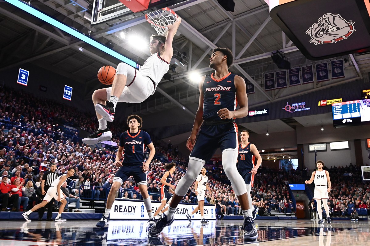 Gonzaga Bulldogs Pepperdine Waves64