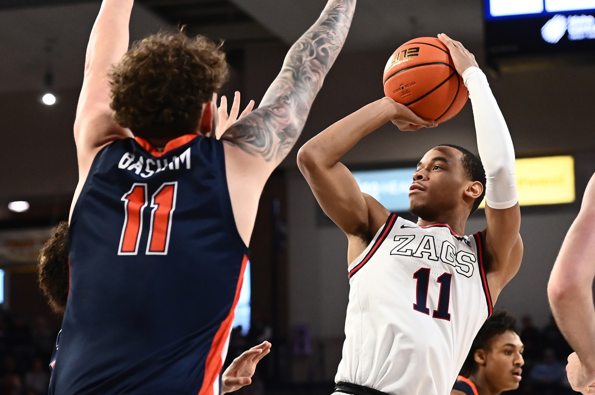 Gonzaga Bulldogs Pepperdine Waves68