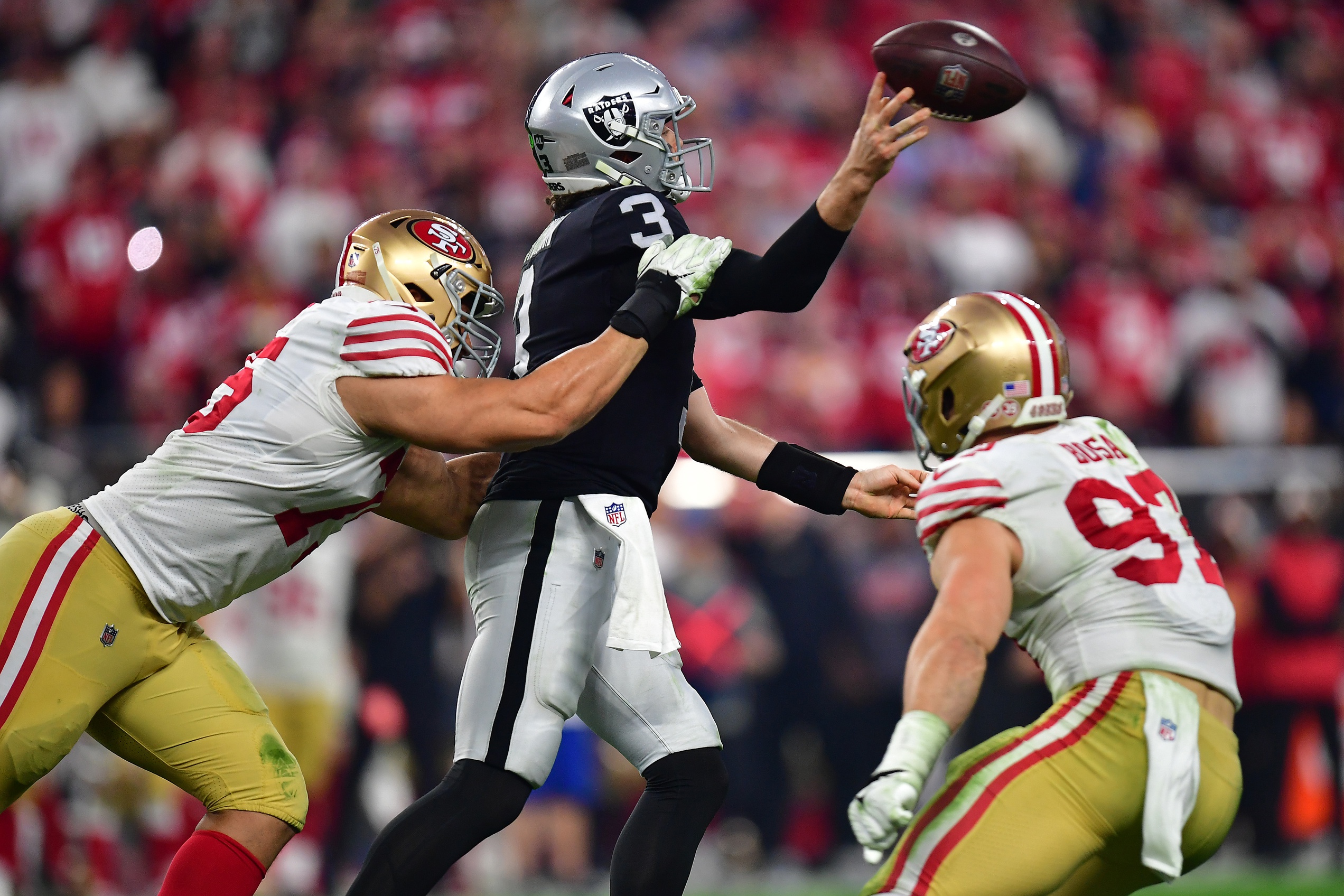 Las Vegas Raiders vs. San Francisco 49ers live game updates - Sports  Illustrated Las Vegas Raiders News, Analysis and More