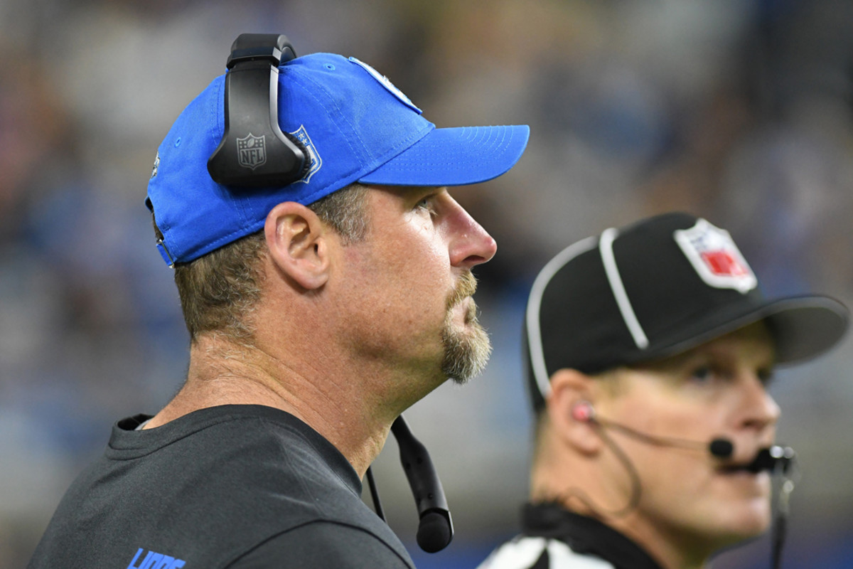 Head coach Dan Campbell's postgame locker room speech after