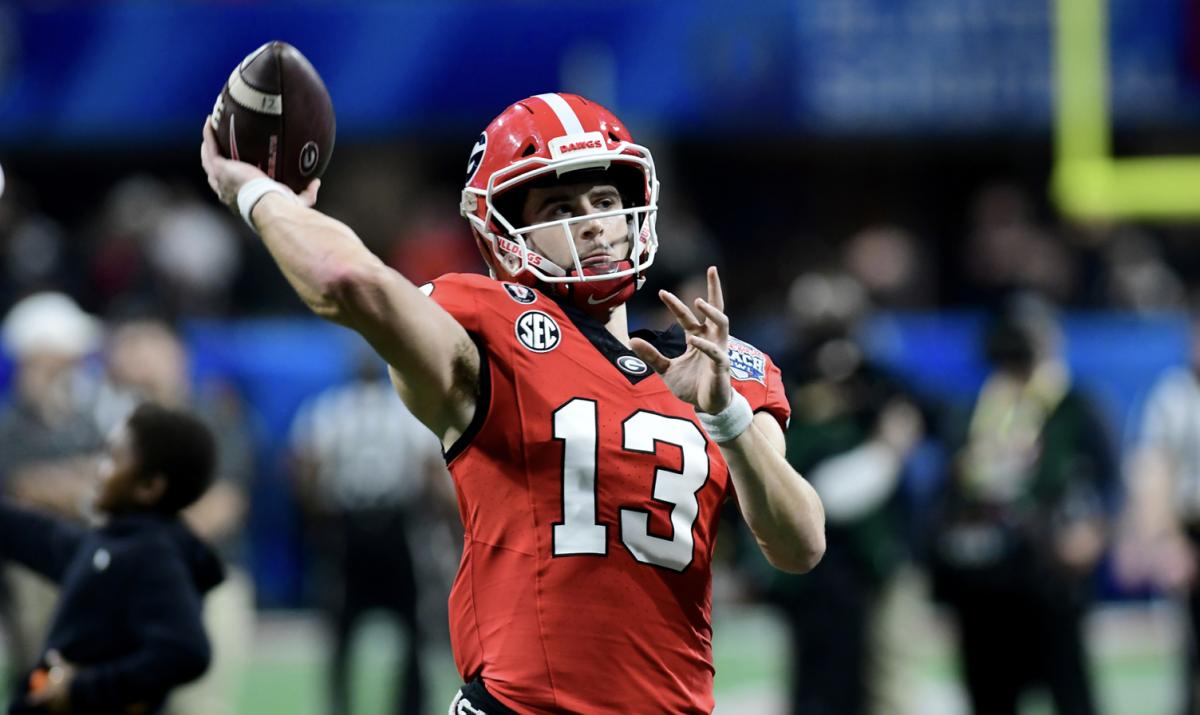 Stetson Bennett Georgia quarterback records Georgia Football - Sports ...