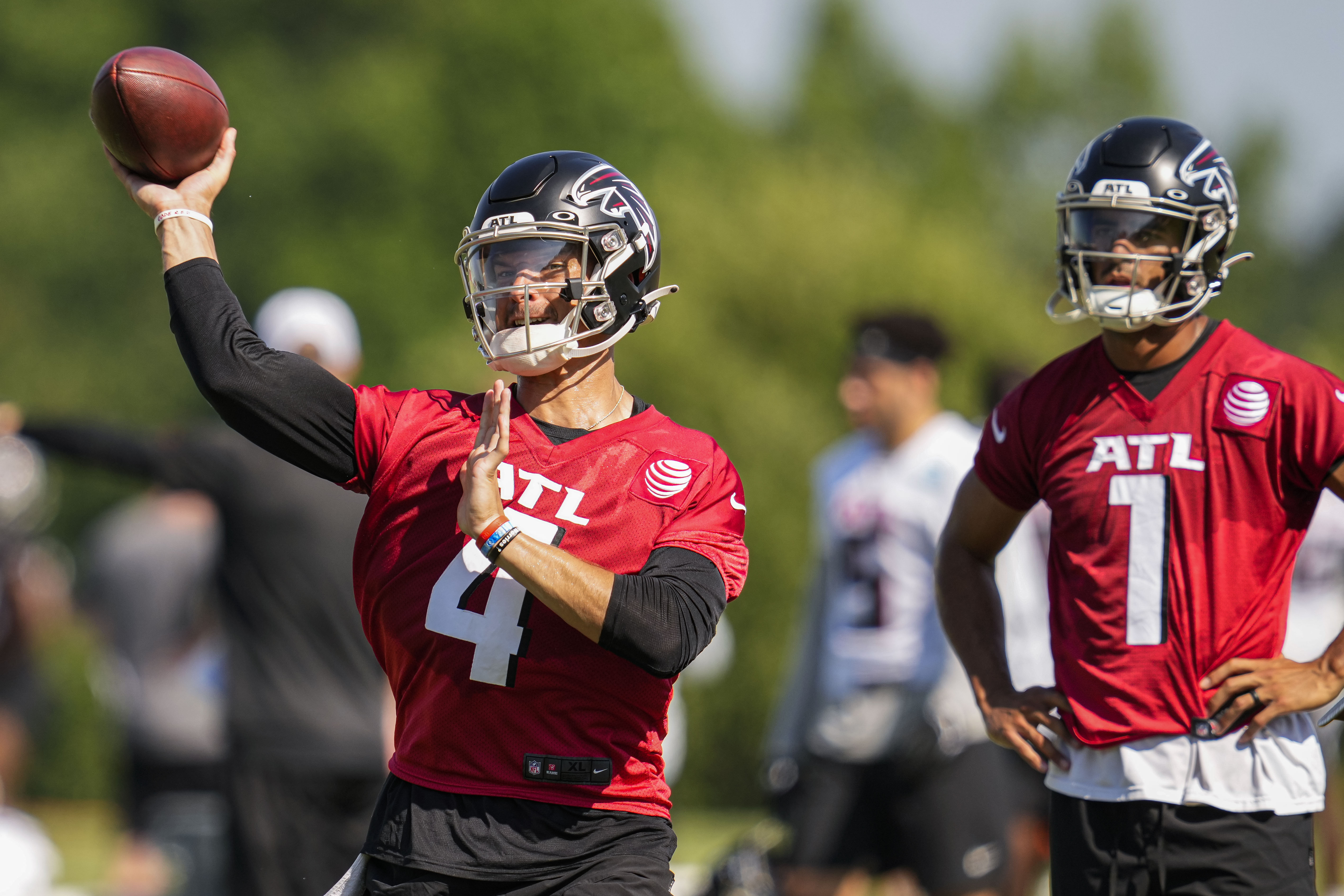 Atlanta Falcons QB Marcus Mariota 'Quit' on Team, NFL Agent Says