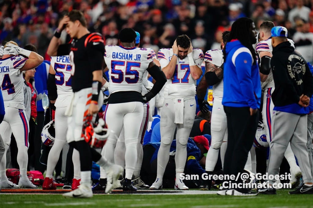 Bengals-Bills Kickoff Slightly Delayed On Monday Night - Sports Illustrated  Cincinnati Bengals News, Analysis and More