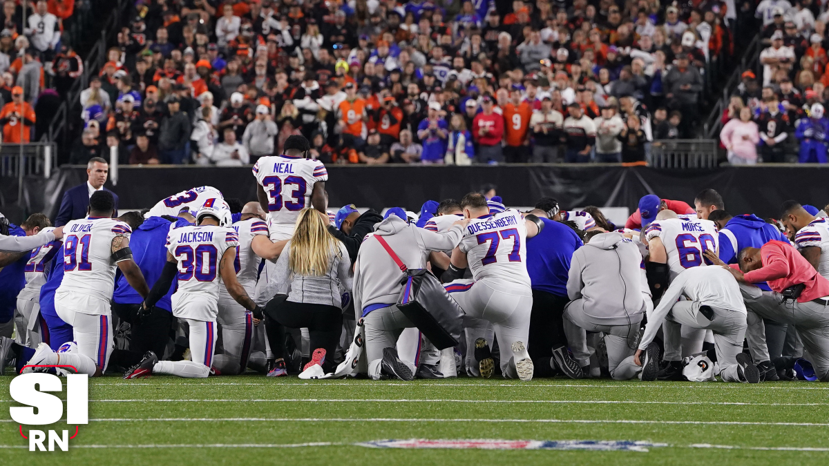 How TV covered Damar Hamlin's collapse on 'Monday Night Football'