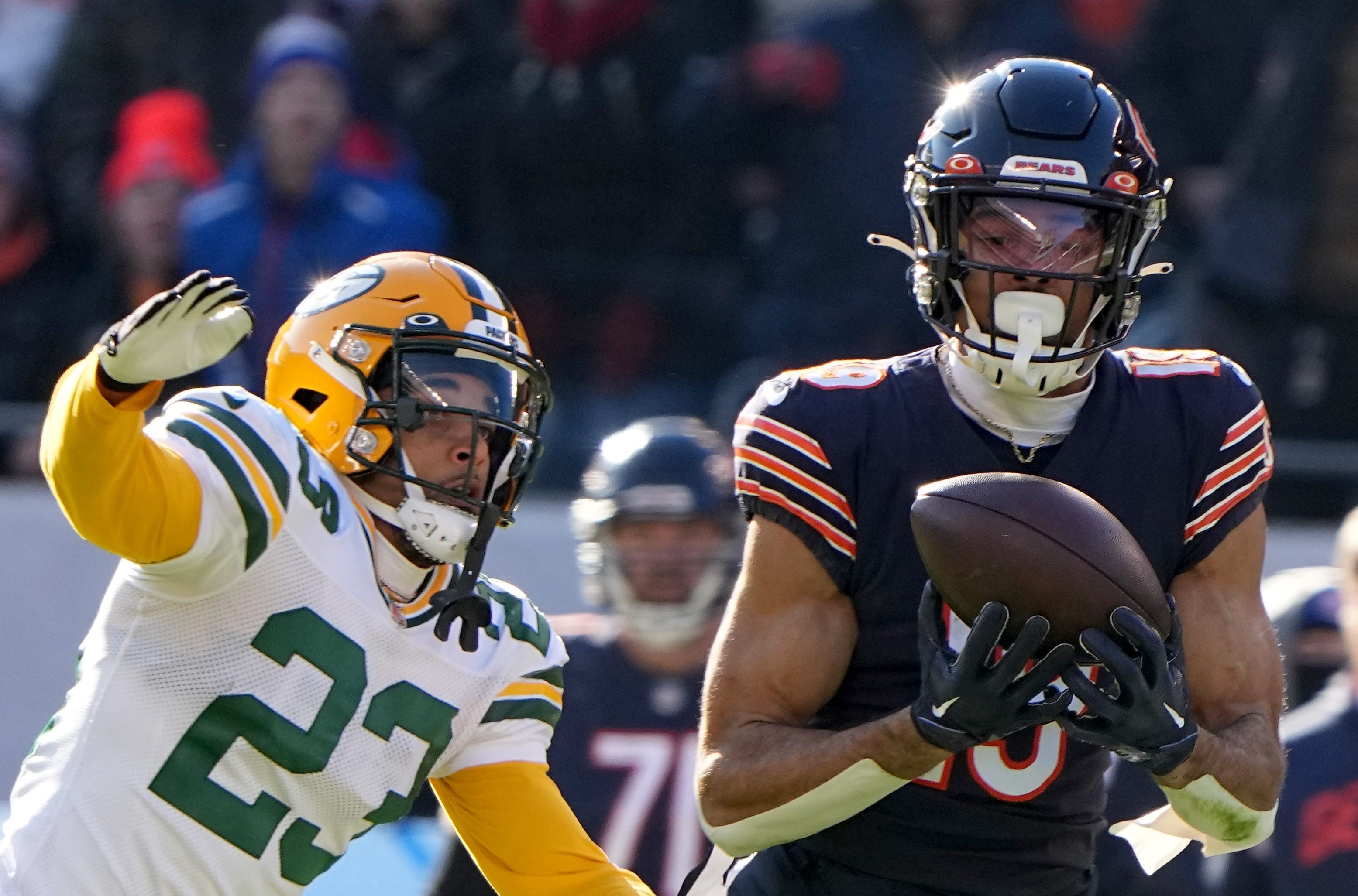 Bears' Equanimeous St. Brown confident Chicago is on the 'verge of having a  great team'