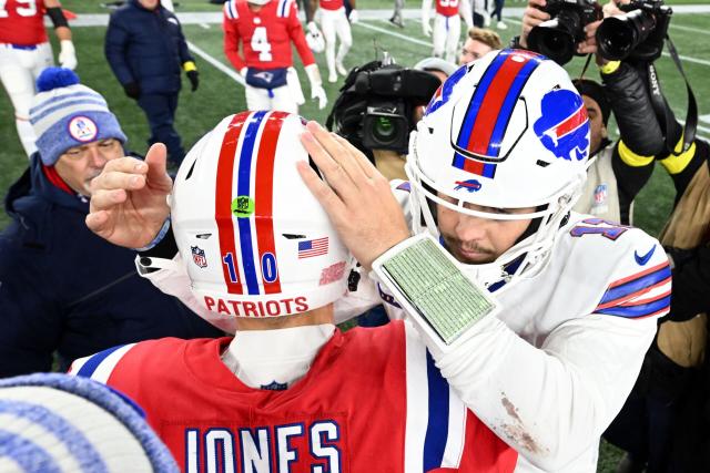 Patriots fans are losing their minds over Mac Jones being fined more than  Bills' Damar Hamlin 