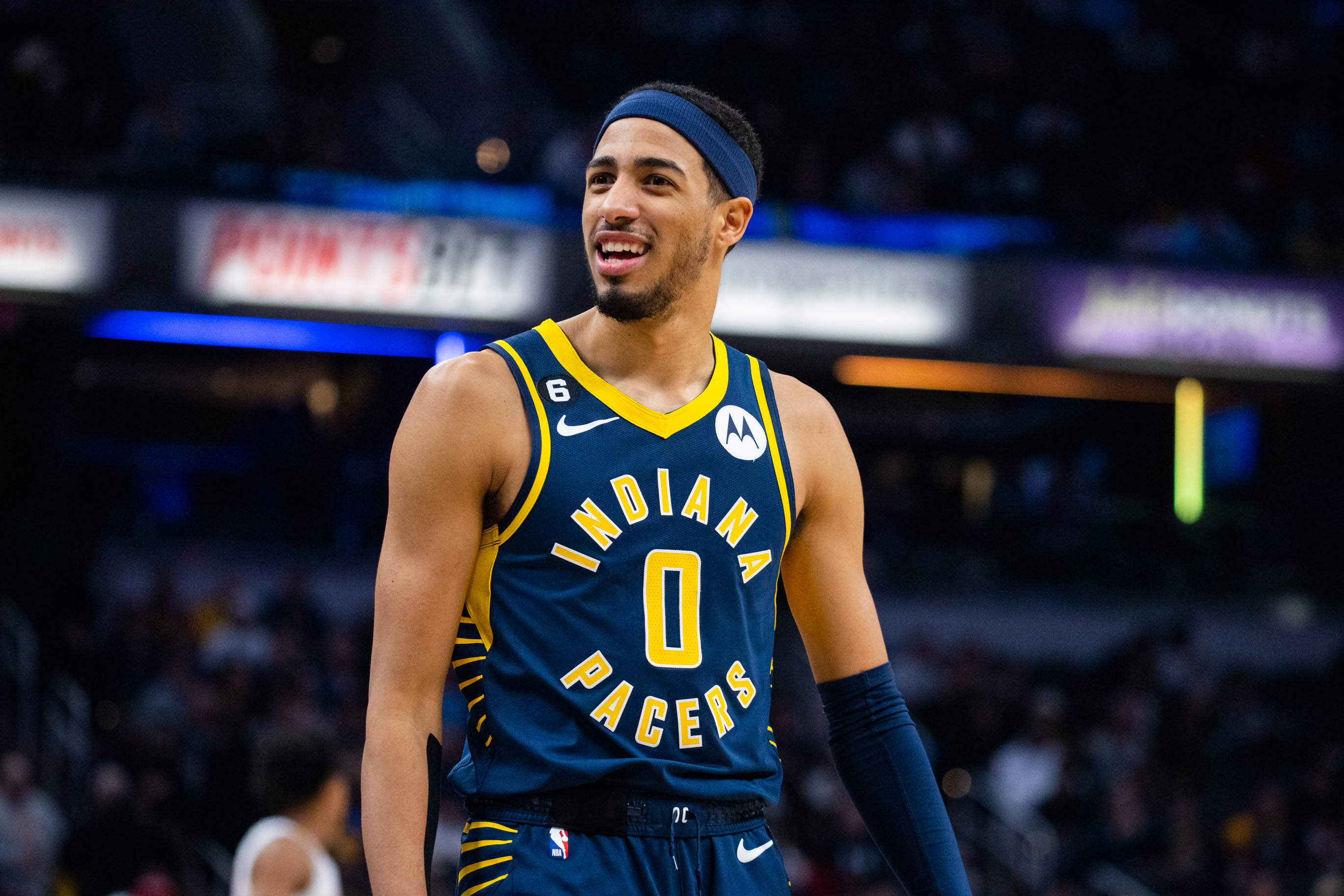 Indiana Pacers guard Tyrese Haliburton lands eighth in first round of ...