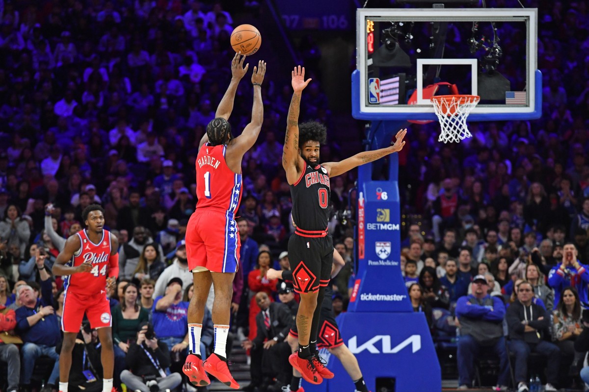 LaVine hits 11 3s, scores 41 points in Bulls' win over 76ers