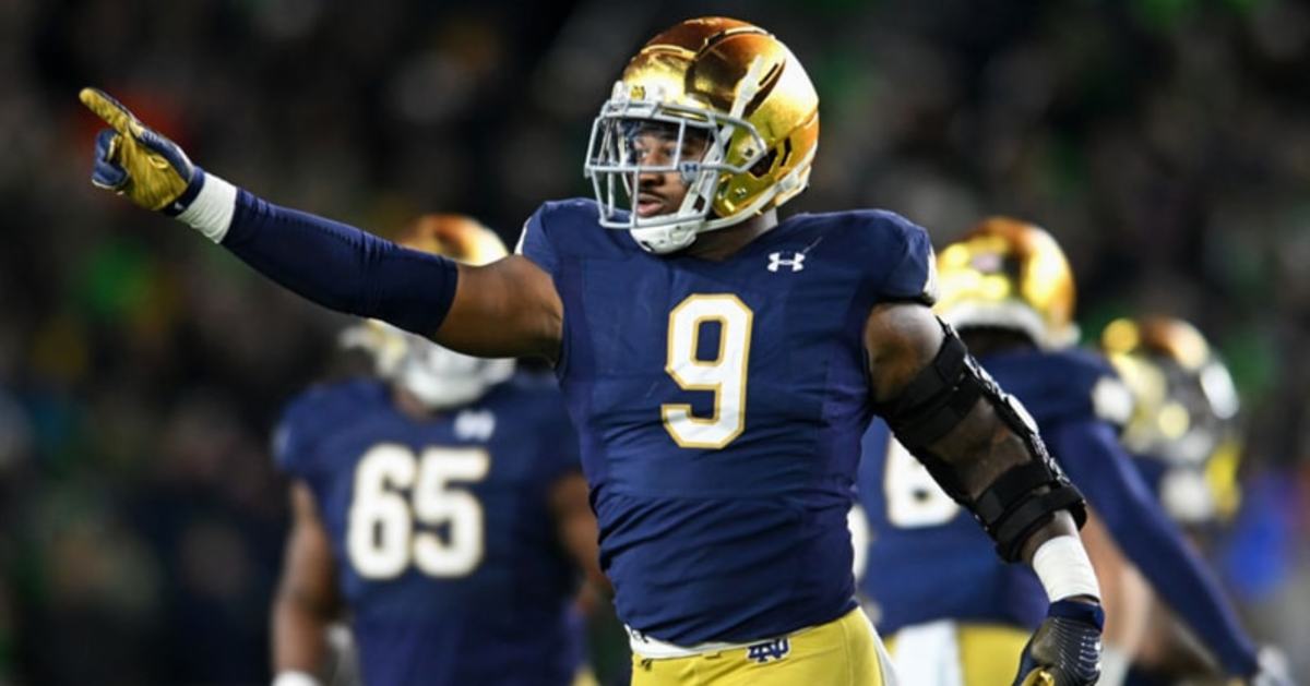 NFL Draft Profile Justin Ademilola, EDGE, Notre Dame Fighting Irish