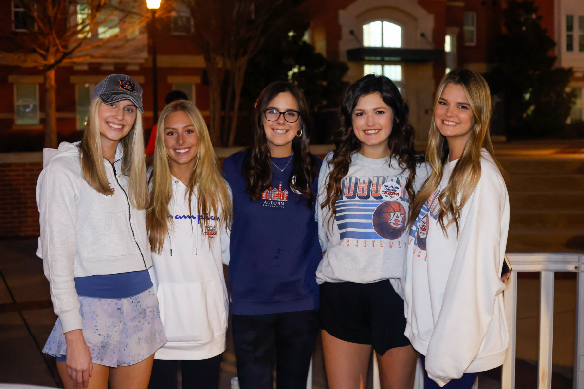 Auburn students pregame before Auburn vs Arkansas