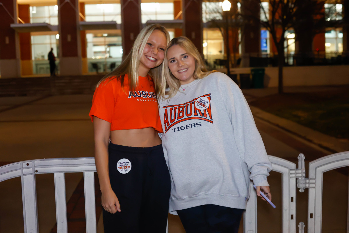 Auburn students pregame before Auburn vs Arkansas