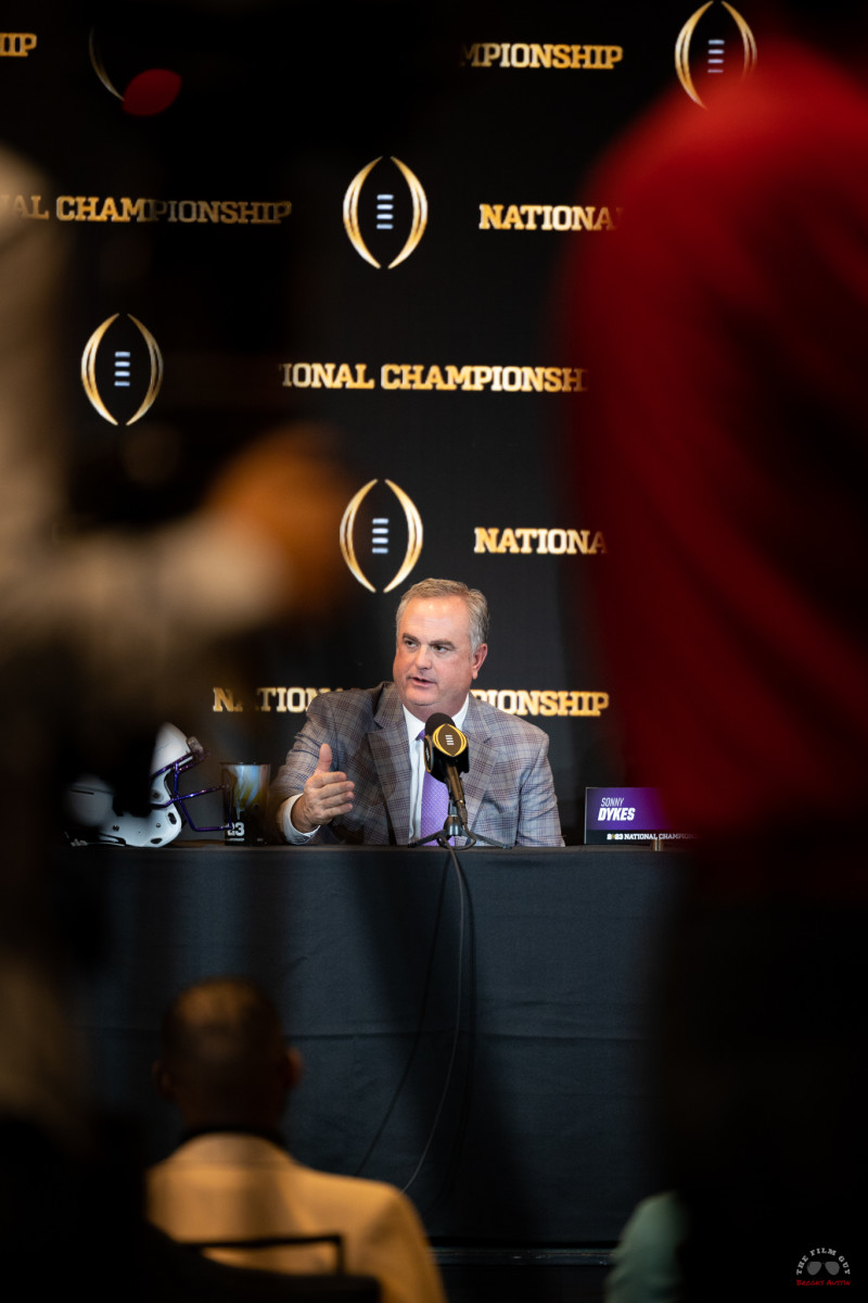 TCU Coach, Sonny Dykes