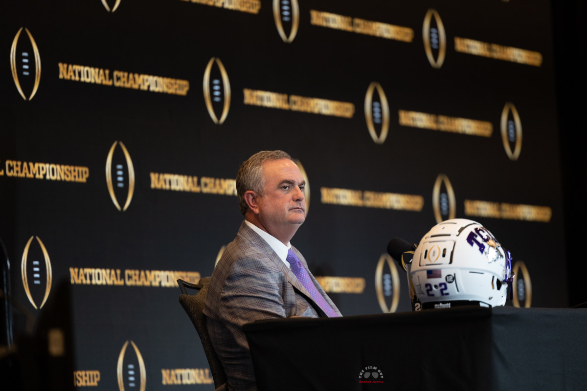 TCU Coach, Sonny Dykes