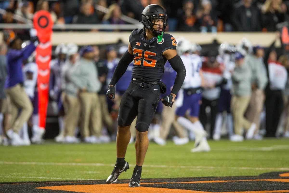 2023 NFL Draft: Safety Jason Taylor II, Oklahoma State, Round 7