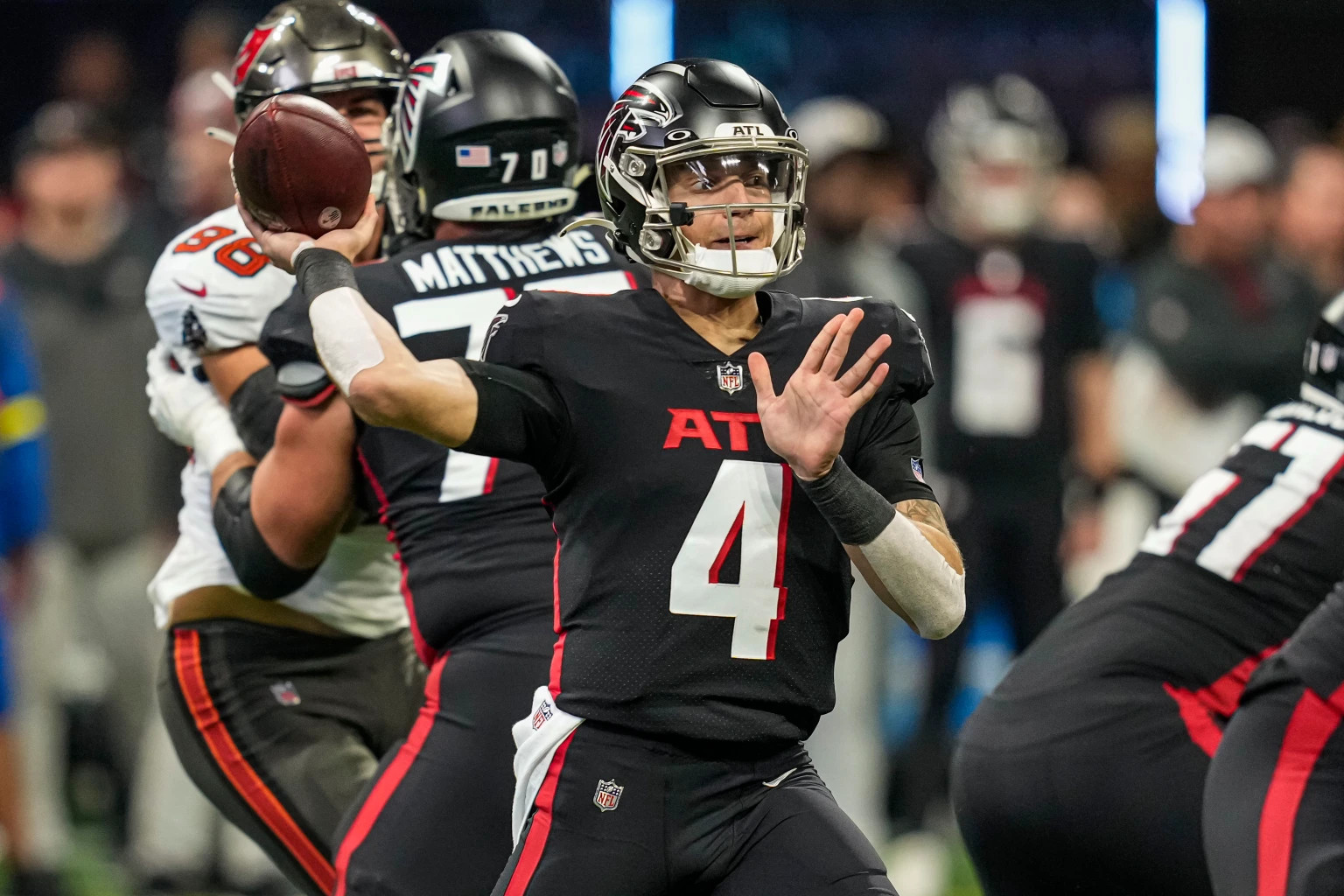 JPAFootball on X: A crazy stat: #Falcons QB Desmond Ridder is 29