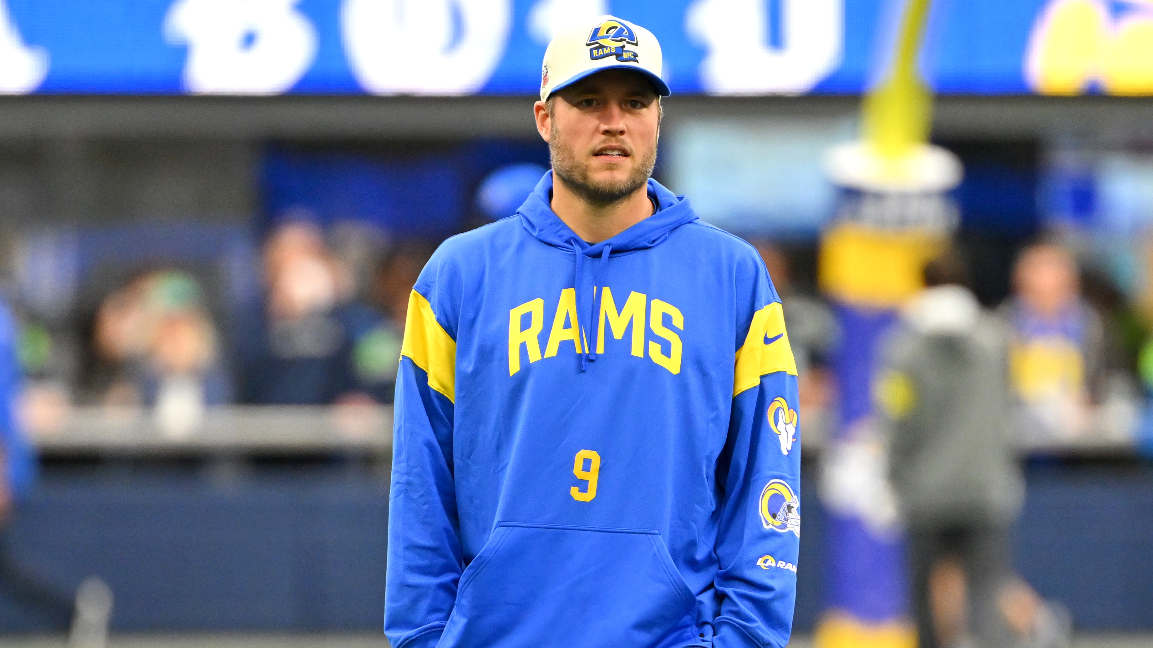 QB Matthew Stafford happy to be back with Rams after offseason uncertainty  – Orange County Register