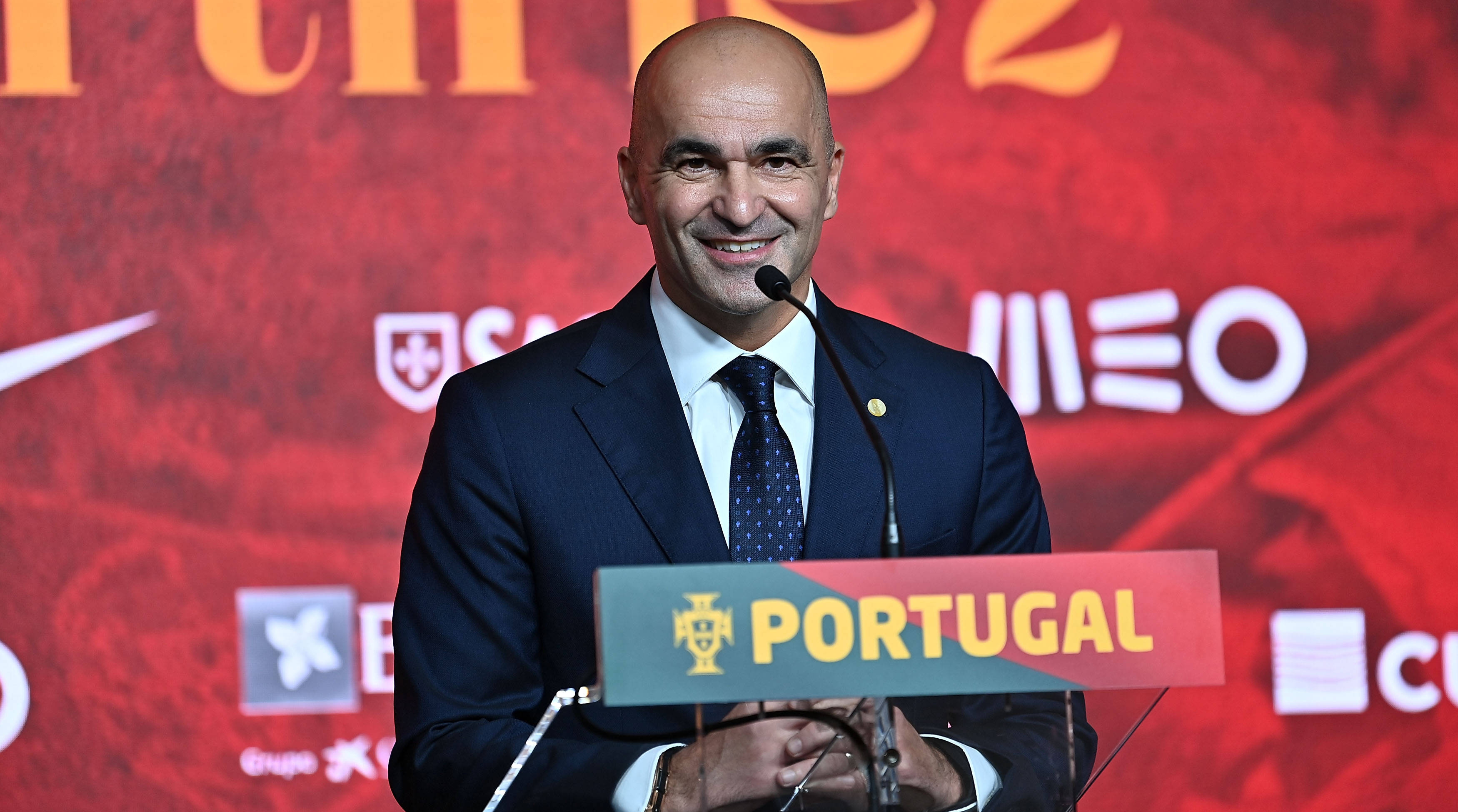 Roberto Martinez back in work after taking over as Portugal boss