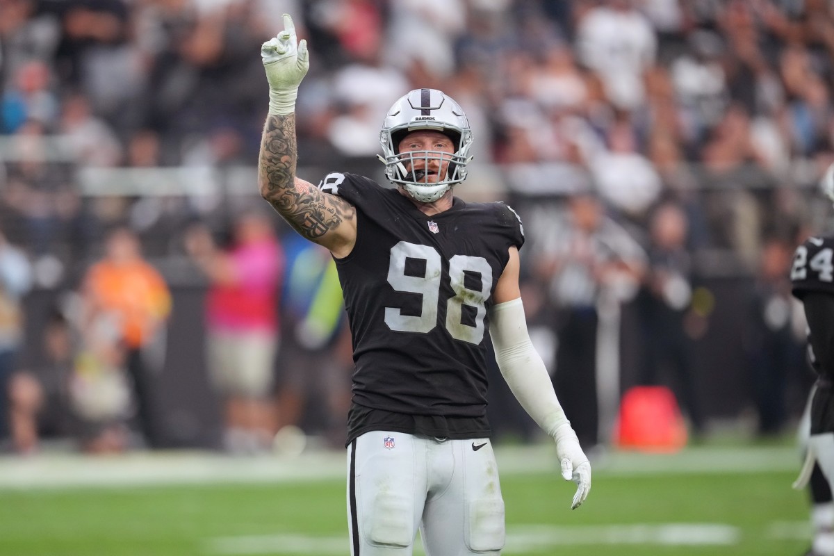 Raiders DE Maxx Crosby fulfilling his potential in 3rd year