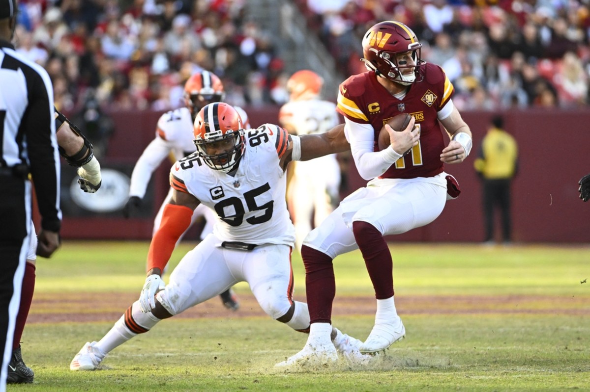 Browns Myles Garrett Finishes Second in 'Sack Score' According to