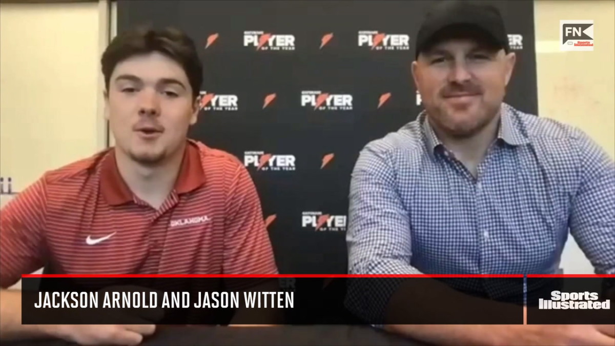 WATCH Oklahoma QB Jackson Arnold and Cowboys TE Jason Witten Sports