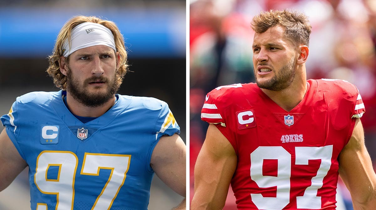 How Nick Bosa's mom chose Joey's Chargers-Jaguars game over 49ers-Seahawks  – NBC Sports Bay Area & California