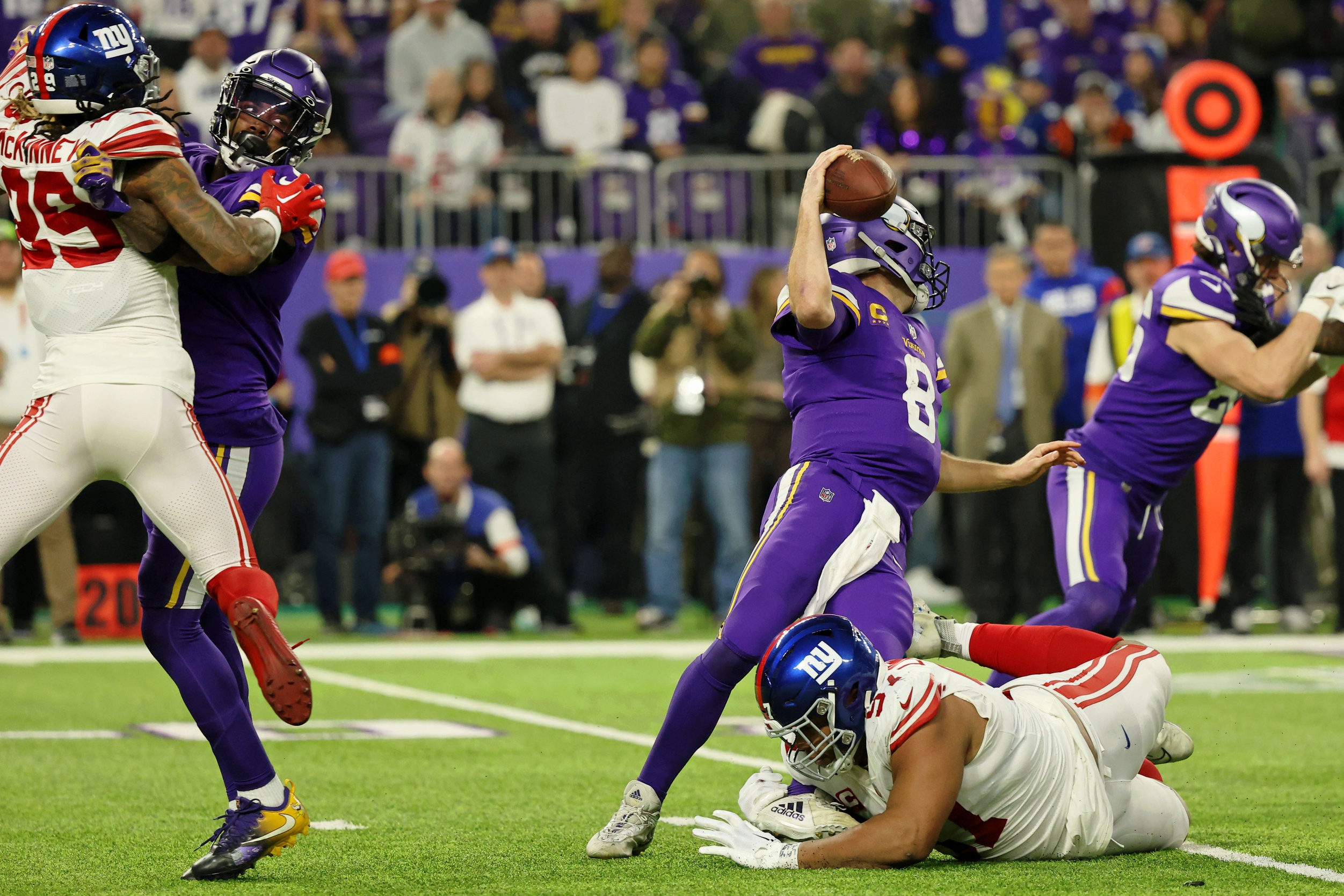 Vikings-Giants recap: Minnesota's defense gashed in season-ending 31-24  playoff loss - Sports Illustrated Minnesota Vikings News, Analysis and More