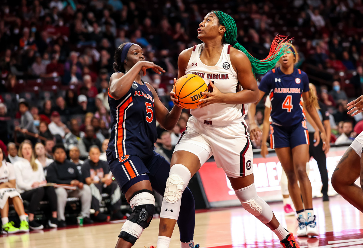 Aliyah Boston Sends Message To Sport With Performance Against Missouri ...