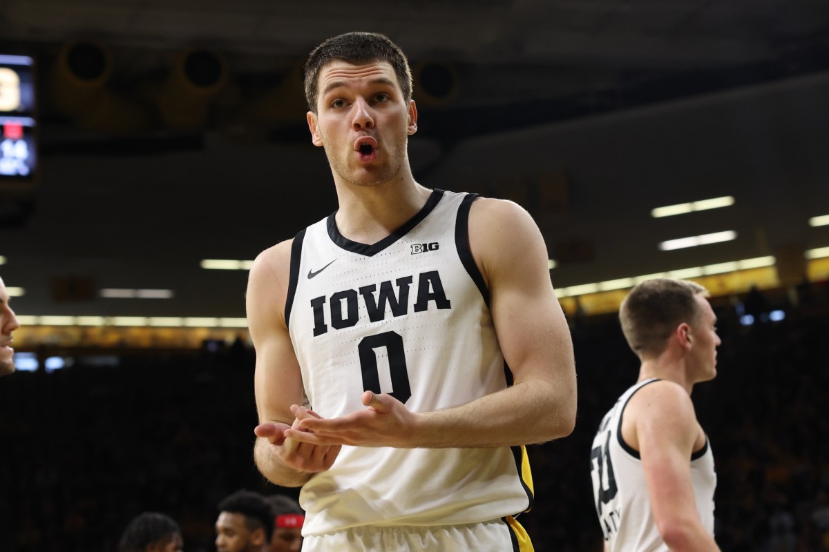 Iowa forward Filip Rebraca has been playing well for the Hawkeyes. (USA TODAY Sports)