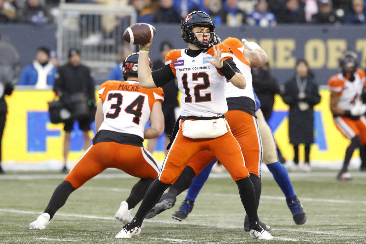 Jacksonville Jaguars Sign CFL QB Nathan Rourke To Reserve/Future