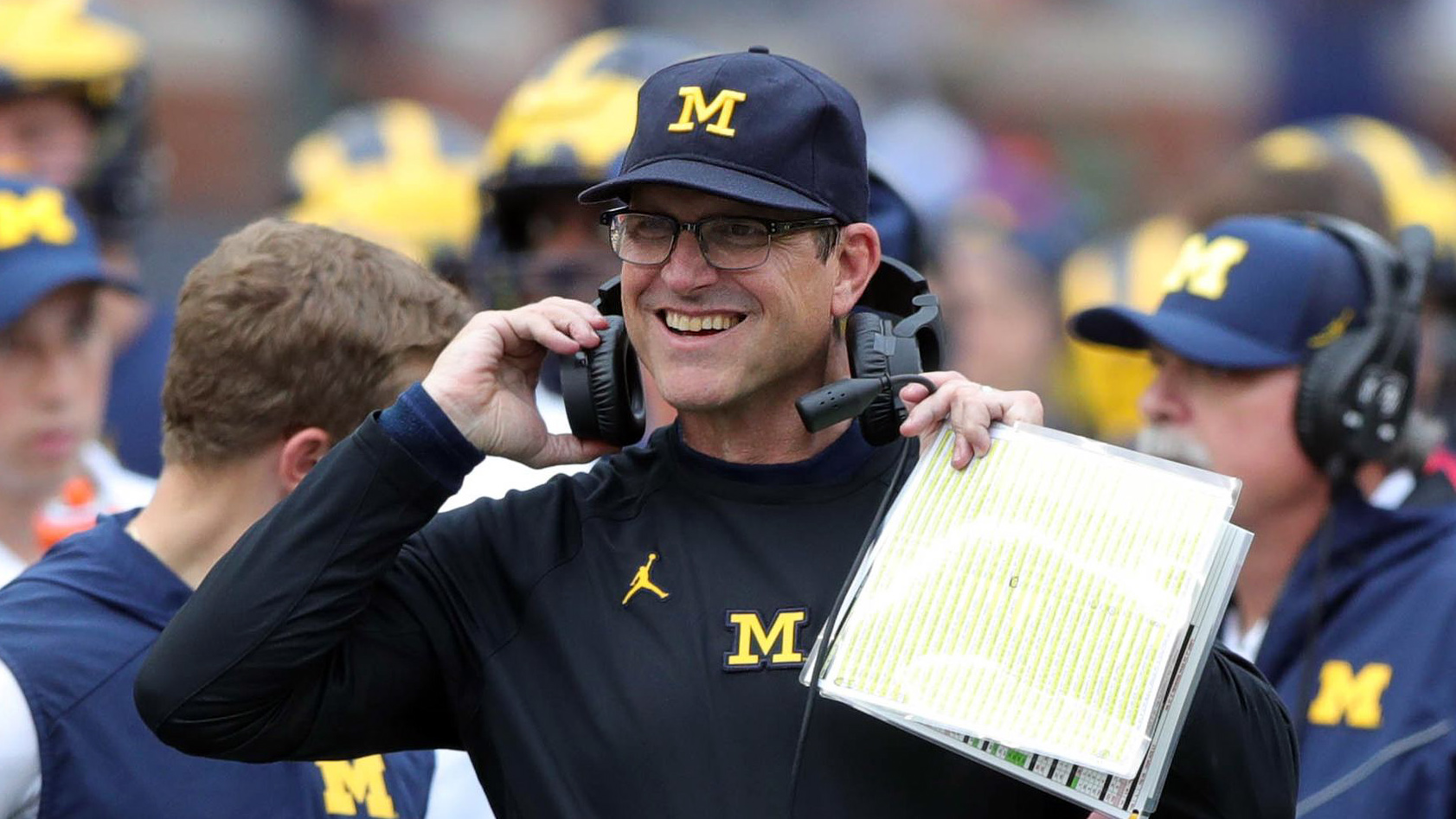 Reports: Michigan coach Jim Harbaugh drawing heavy NFL interest