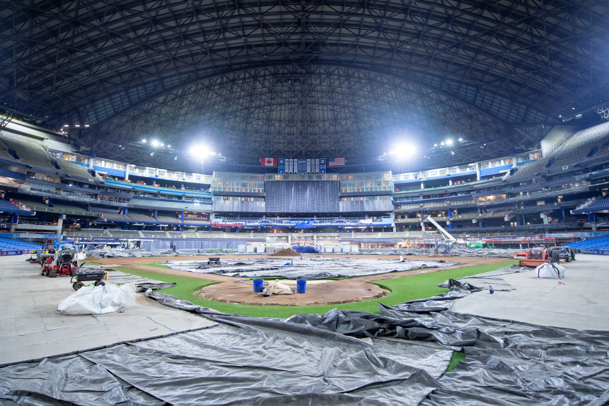 Blue Jays unveil completed Phase 1 of Rogers Centre renovations ahead of  home opener
