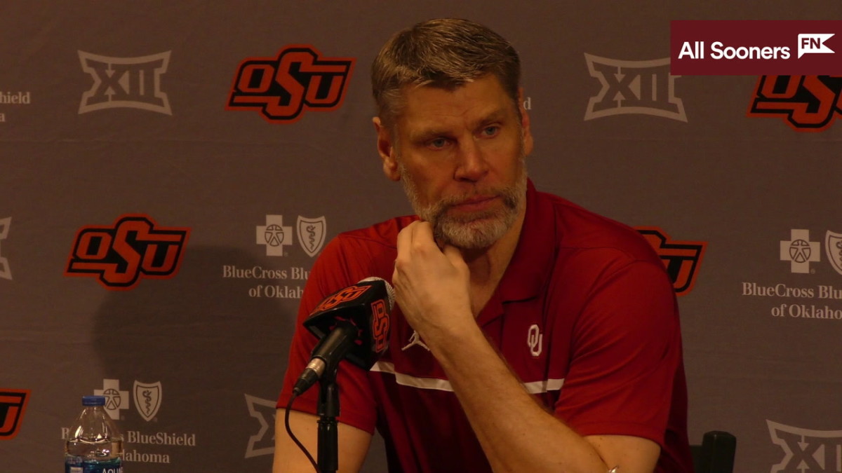 WATCH: Oklahoma HC Porter Moser Bedlam Postgame - Sports Illustrated ...