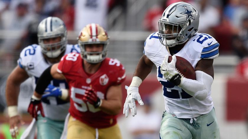 How Ezekiel Elliott's dominant game against 49ers reminded him of