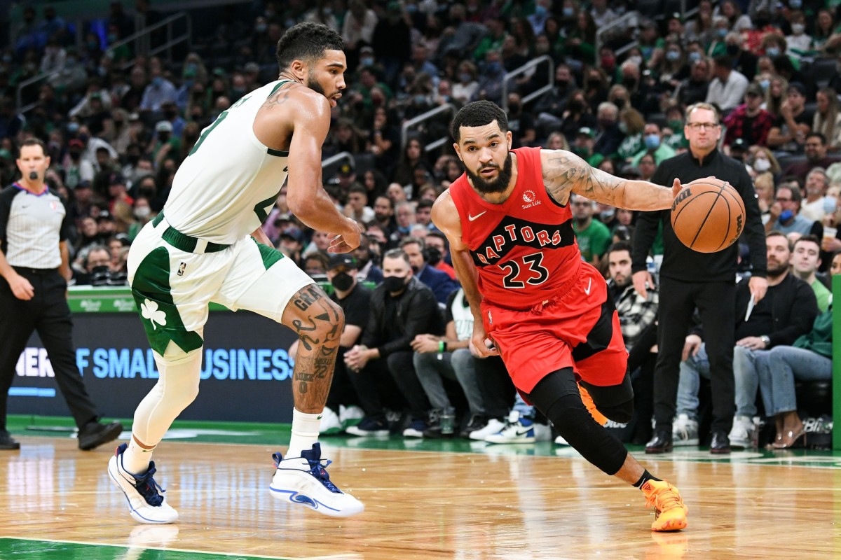 Raptors Rule Out Fred Vanvleet Vs Celtics Sports Illustrated Toronto Raptors News Analysis