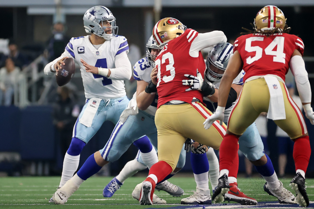 49ers vs. Cowboys: Five Matchups That Will Dictate the Winner - Sports  Illustrated San Francisco 49ers News, Analysis and More