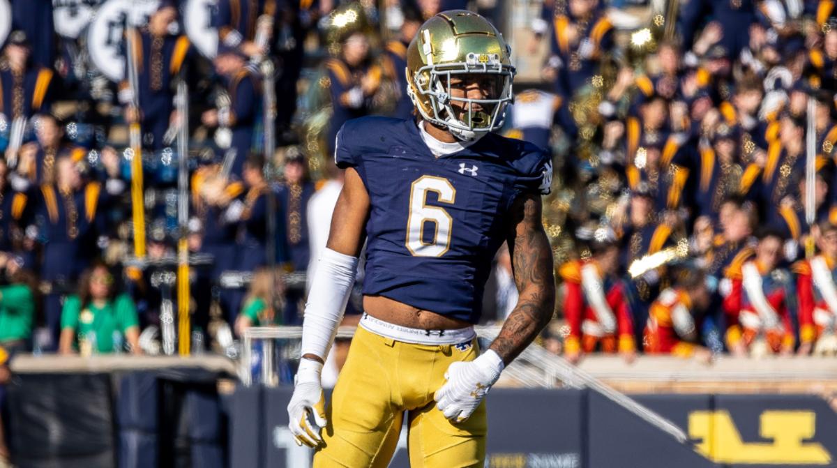 Notre Dame safety Justin Walters medically retires