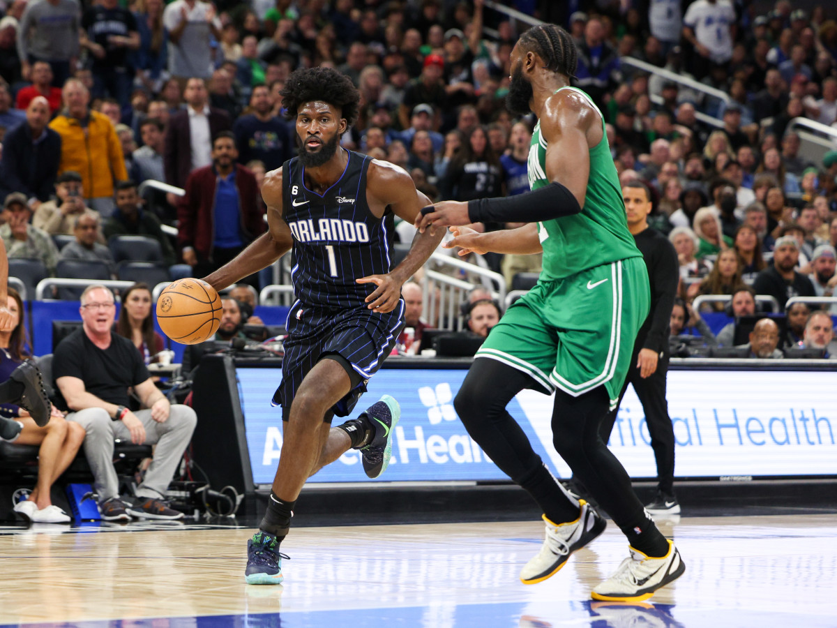 Magic's Jonathan Isaac makes long-awaited return vs. Celtics