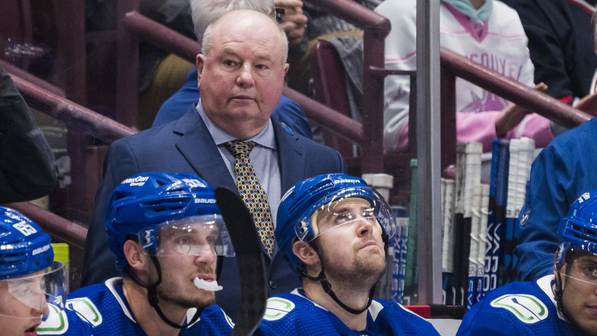 Canucks' Rick Tocchet Coaches First Game After Bruce Boudreau Firing ...