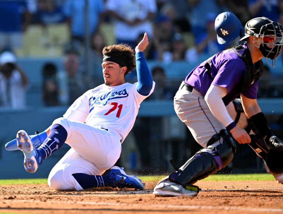 Dodgers rookie Miguel Vargas a work in progress offensively and defensively  – Orange County Register