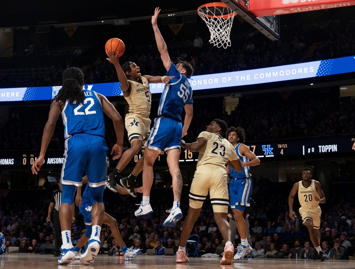 Kentucky Takes Care of Business in 69-53 Handling of Vanderbilt - Sports Illustrated