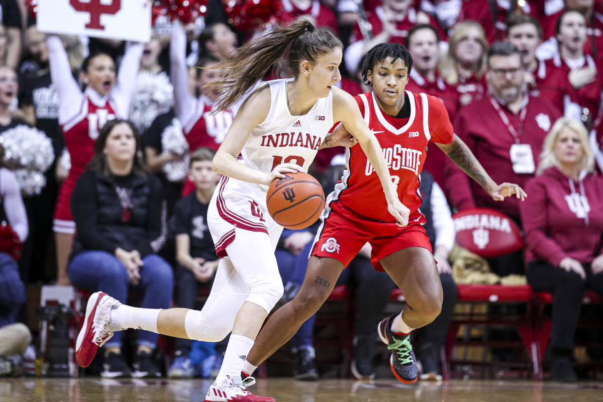 Indiana Women's Basketball Shuts Down No. 2 Ohio State In Front Of ...