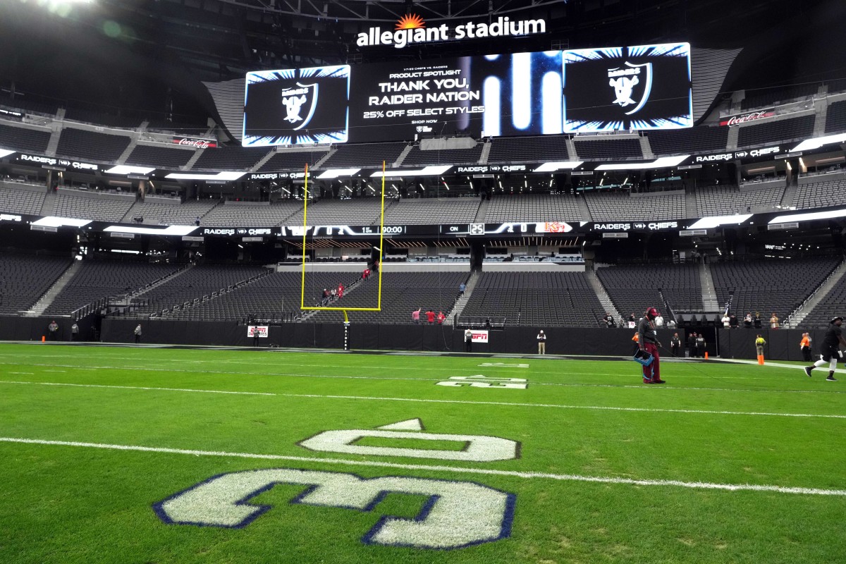 February 6, 2022: Allegiant Stadium during the NFL Pro Bowl game