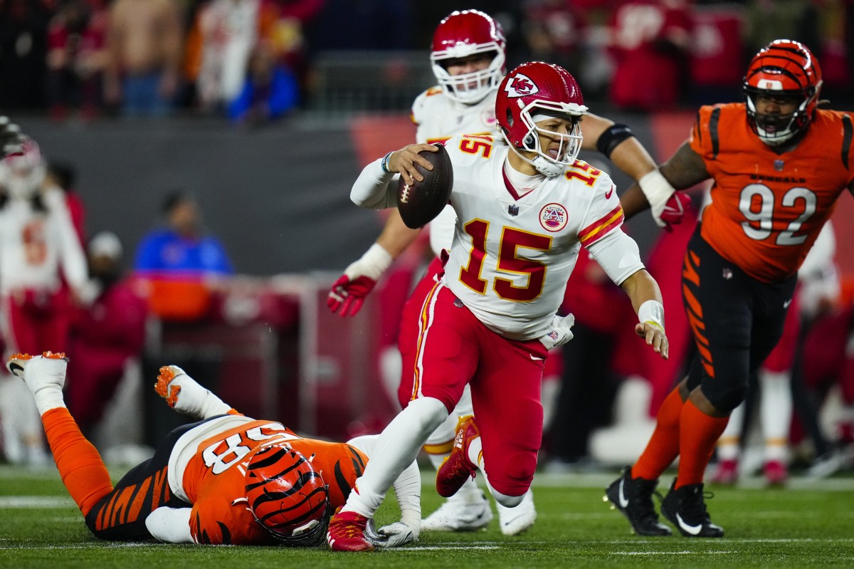 Patrick Mahomes injury update: Chiefs unsure how ankle will hold up in AFC  title game vs. Bengals, per report 