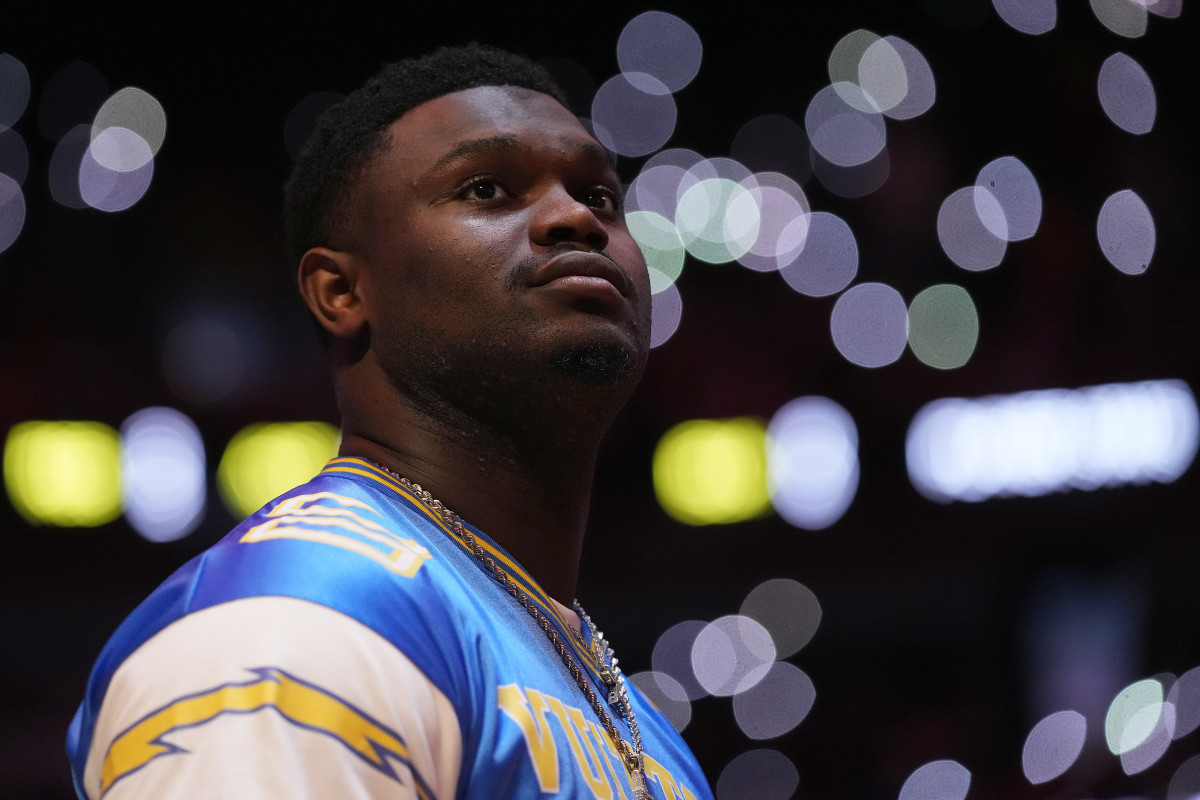 The Pelicans will be without All Star F Zion Williamson as he recovers from a hamstring injury - USA Today