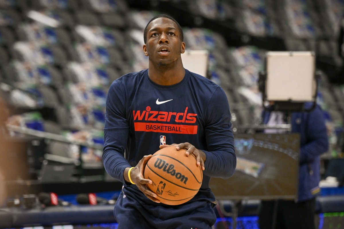 Newly acquired Wizards G Kendrick Nunn warming up - USA Today