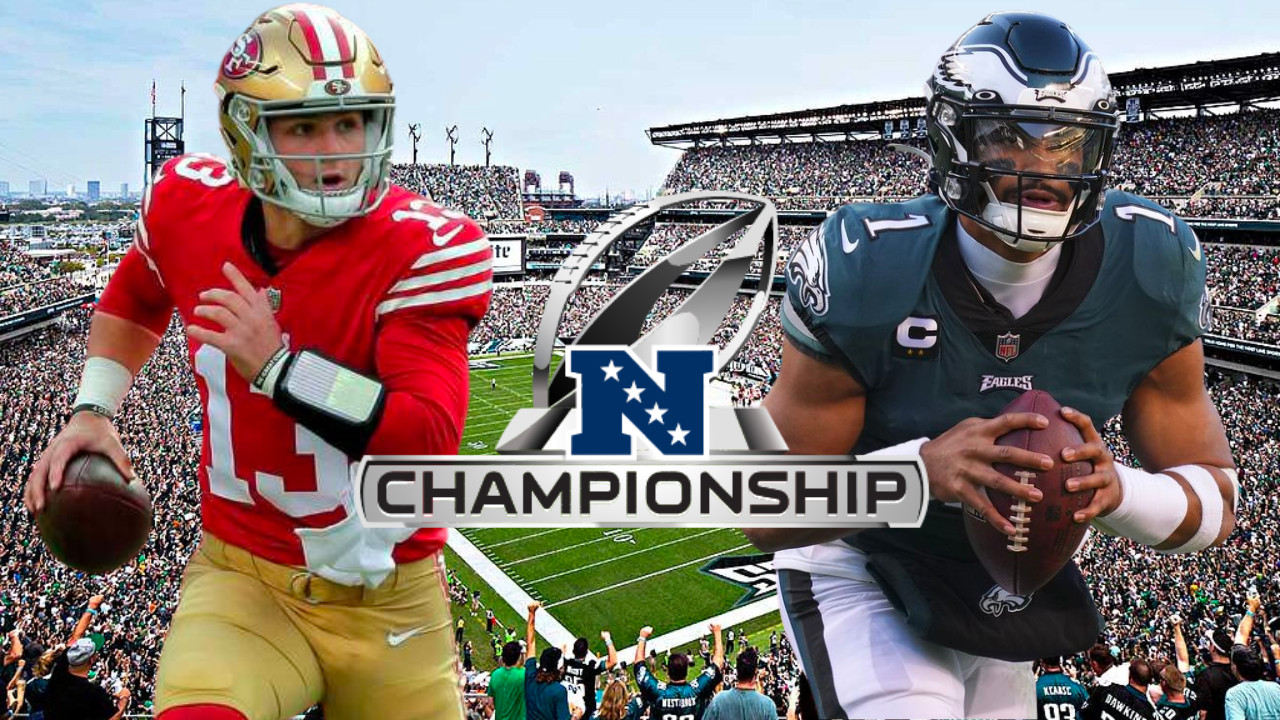 NFC Championship Game: San Francisco 49ers 7-31 Philadelphia Eagles – as it  happened, NFL