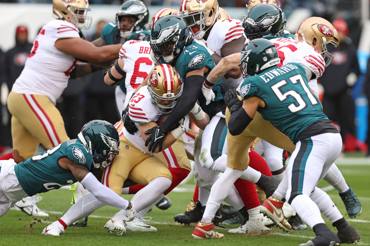 Brock Purdy's Injury Ends 49ers' Super Bowl Hopes in 31-7 Loss to Eagles -  Sports Illustrated San Francisco 49ers News, Analysis and More