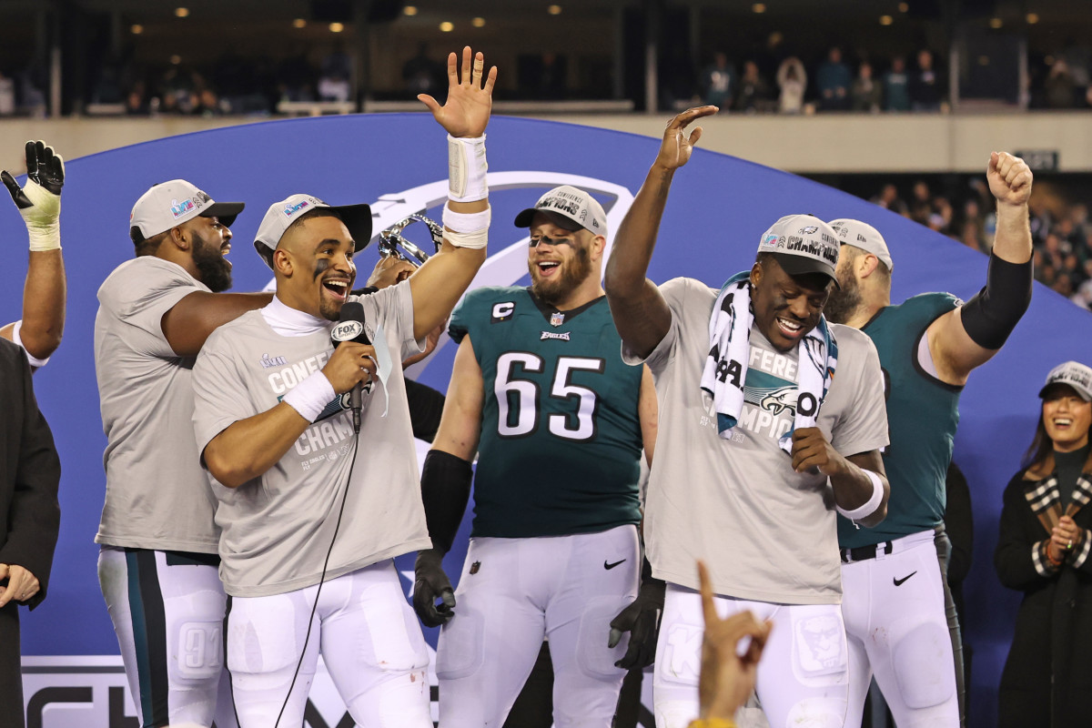 Eagles Fans Show Out After Team Punches Ticket To The Super Bowl